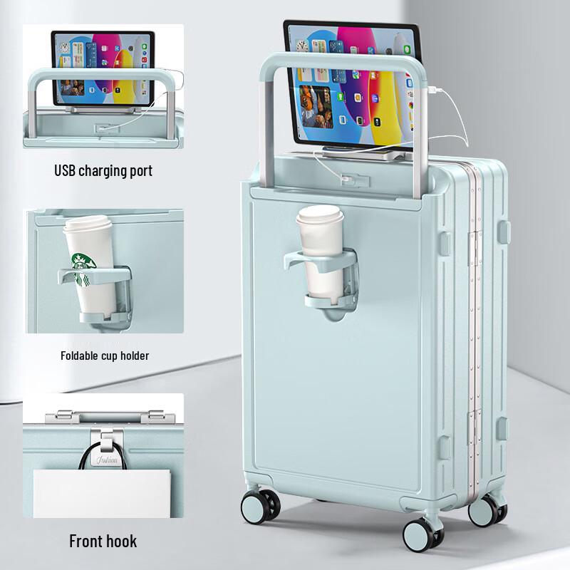 Durable Aluminum Frame Spinner Luggage