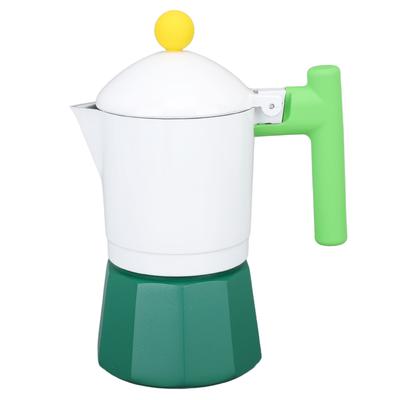 Cafetera Moka de Estufa Aleación de Aluminio Percolador de Café Italiano Cafetera Moka para Estufa para el Hogar