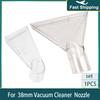 38mm Vacuum Cleaner Extraction Nozzle Spin Brush Head Clear Swivel Nozzle Carpet Cleaner Dryer Cleaner Vacuum Cleaner Part