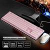 Wolf Path Silent Wireless Keyboard & Mouse Set: Wired for Smooth Typing - Ideal for Gaming & Office Use, Magnetic Switch for Men & Women.