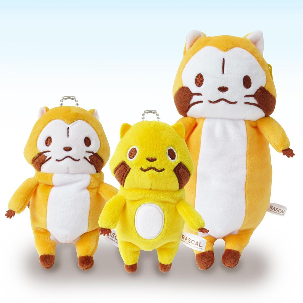 [Morisaka Global] Rascal Plush Toy MRPE-0200R