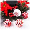 Bola de Natal Decoração de Árvore de Natal Enfeites Pendentes para Decoração de Casa Ano Novo 2024 Navidad Bola Pendente Acessórios