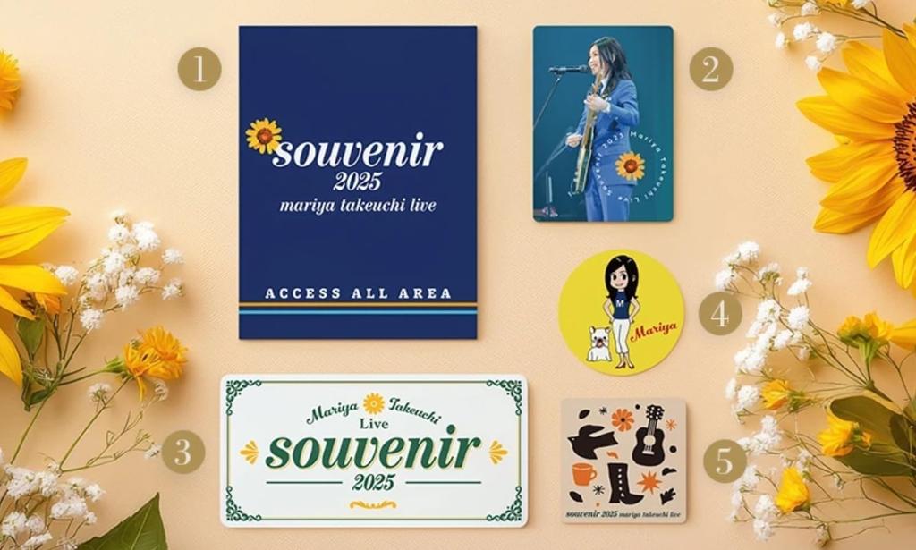 [Limited Edition Blu-ray with Bonus Features] Mariya Takeuchi souvenir 2025 ~ mariya takeuchi live (Blu-ray) Includes Magic Card + Bonus: Magnetic She