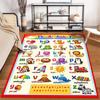 Alphabet Learning Rug for Kids Non-slip Rug Suitable for Living Room and Bedroom Sofas.