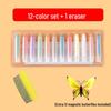 Set di Gessetti Colorati e Penne per Lavagna a Base d'Acqua e Pellicola Murale – Senza Polvere, Solubili in Acqua, Sicuri per Insegnanti e Bambini.