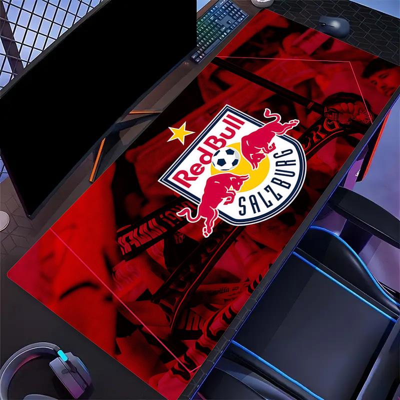 FC Red Bull Salzburg Print Cushion Non-slip Laptop Tablet Big Mousepad XXL Mat Mini PC Playmat With Lock edge