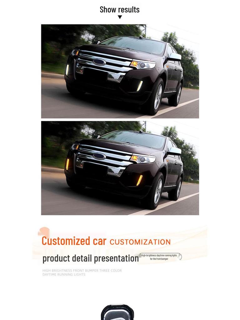 Ford Edge LED daytime running lights