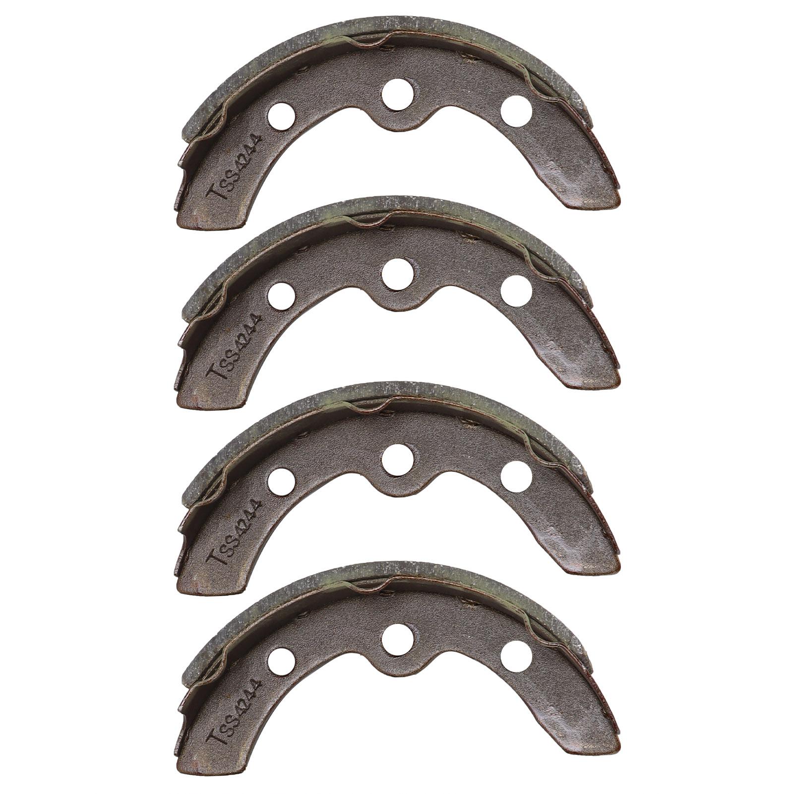

4PCS Brake Shoes Automobile Accessory J17‑25340‑00 Replacement for EZGO Electric 1986.5‑1995