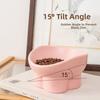 Large Diameter Neck Protection Bowl Anti-knock Pet Food Bowl Elevated Cat Bowl  for Pets Cats Dogs