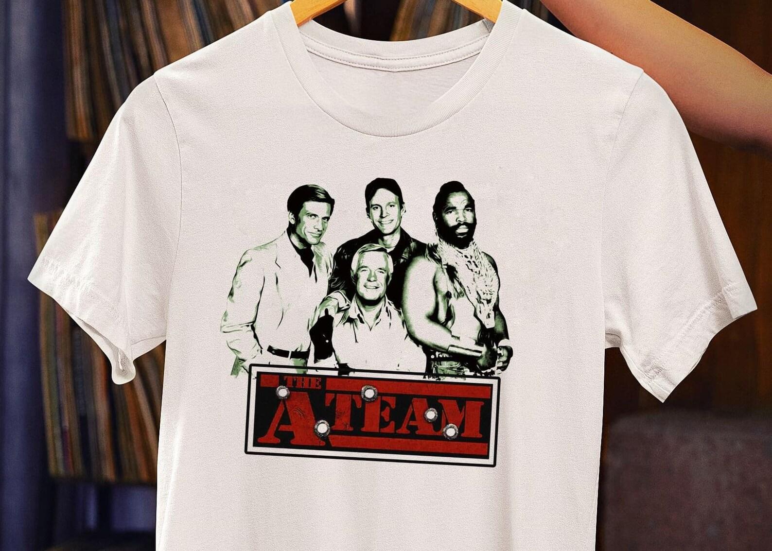 The A-Team T-Shirt – 80s Action TV Show, Cinema Gift S