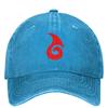 The Mark On The Forehead Of Ne Zha Baseball Cap Running Hippie Hot Sale Trucker Hat WoUnisex WoWoUnisex Streetwear Sunshade Baseball Caps