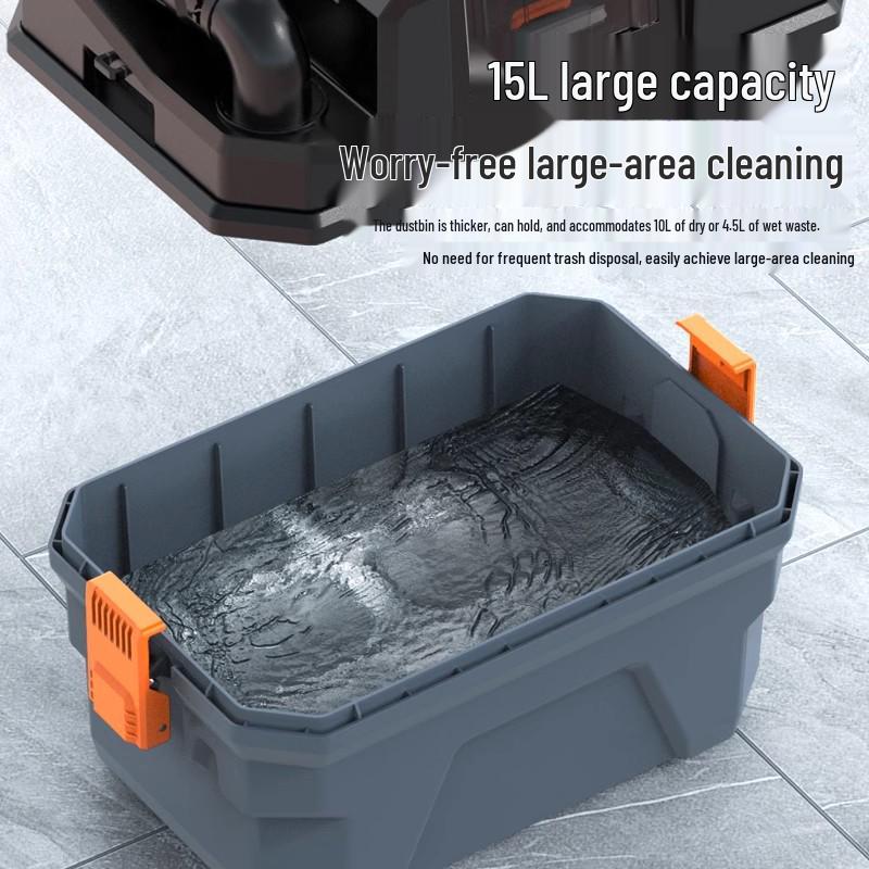 High-Power Wireless Vacuum Cleaner: Strong Suction, Multi-functional, Wet/Dry, Blower/Suction for Home, Industrial, and Car Use