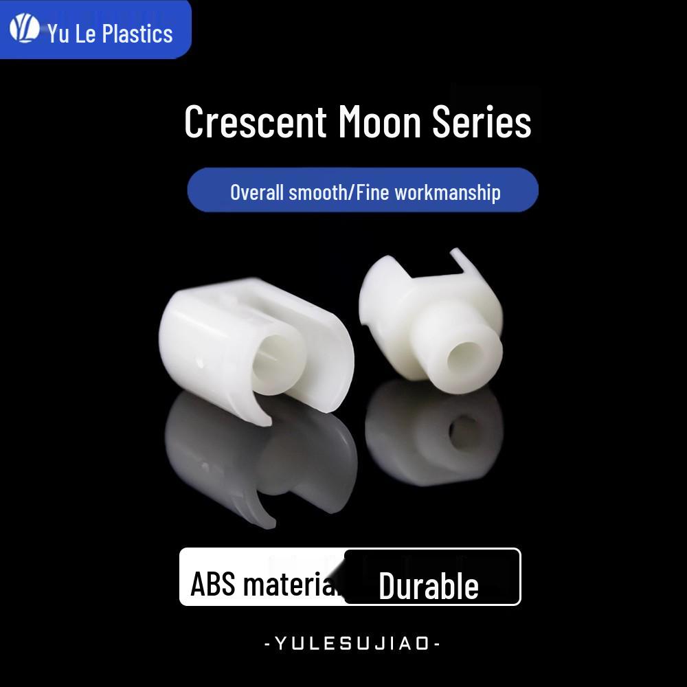DVD White Crescent Trapezoidal Spacer Insulator Column