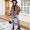 0 Wool Women's Imitation Fur Jacket Top Women's Clothing Autumn and Winter Loose Jacket