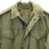 US ARMY 60s 70s Vintage DSA M65 Military jacket olive Men's Used