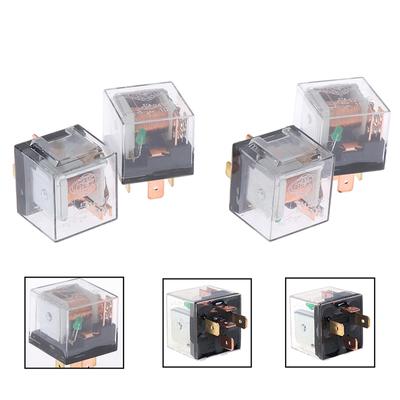 Su geçirmez otomotiv rölesi 12v/24v 100a 4pin/5pin spdt kontrol araba röleleri