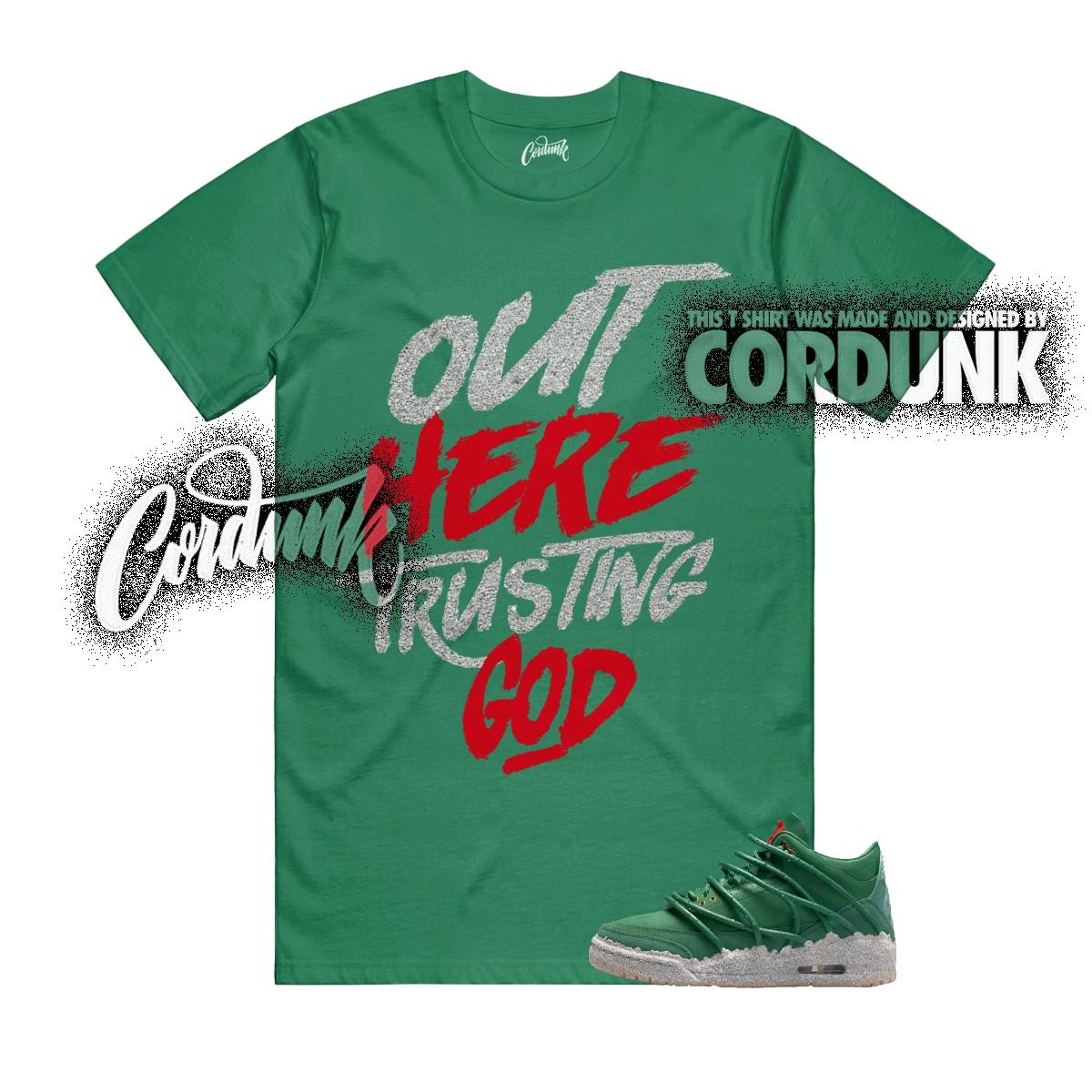 3 Concrete Rose Fir Green Red Cet Grey Teyana T Shirt Match TG 140