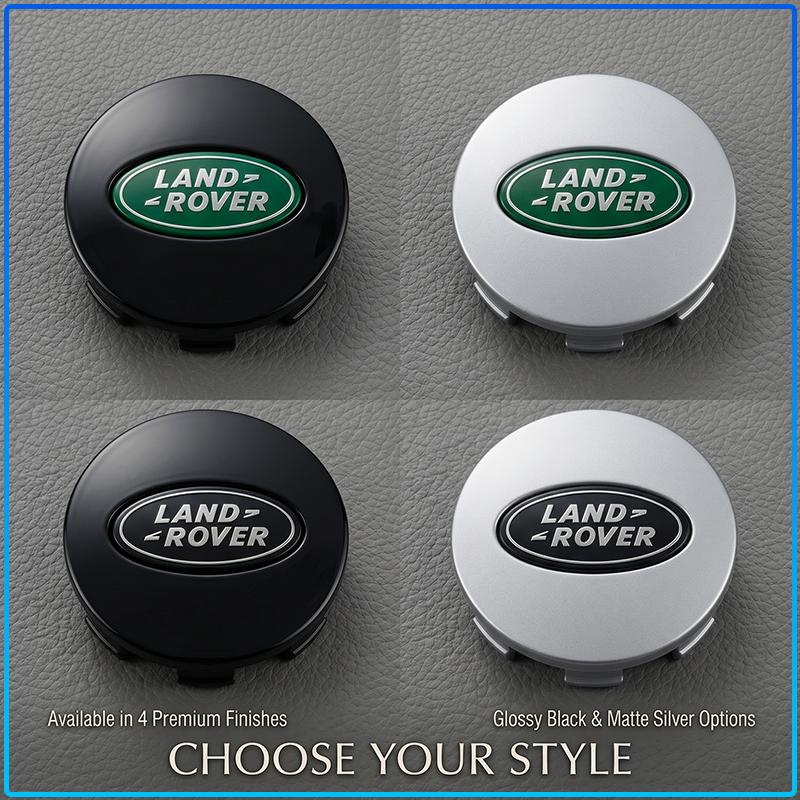 4 szt. Antykorozyjne Emblematy Felg Odporne na Zarysowania Osłony Środkowe Kół Samochodowych Do Land Rover Freelander 2 L2 L319 L462 LF Range Sport Evoque L322 Discovery 2 3 4 5