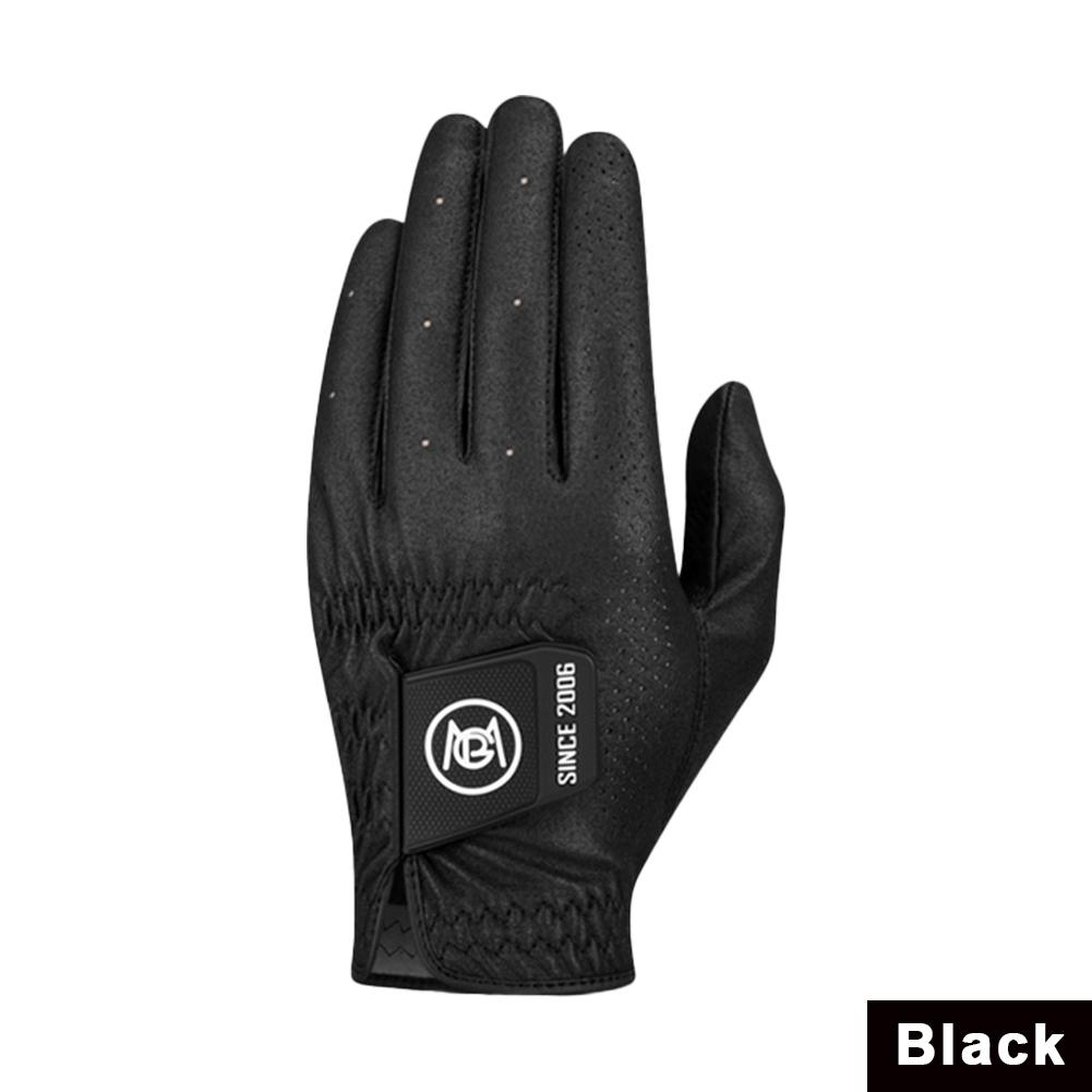 For Left Hand Golf Equipment  1PC Men s Golf Glove Hook-and-Loop Fixed Nano Microfiber Breathable Anti-Slip Glove