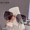 New White Square Sunglasses Ladies Women Sun Glasses Retro Black Glasses Ladies Goggle Rectangle Vintage Eyewear Lentes De Sol