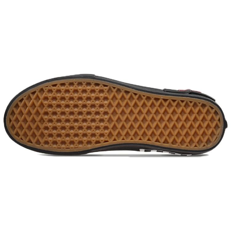 Vans Zapatillas unisex Slip-On CAP con diseño de cuadros en negro VN0A3WM5276