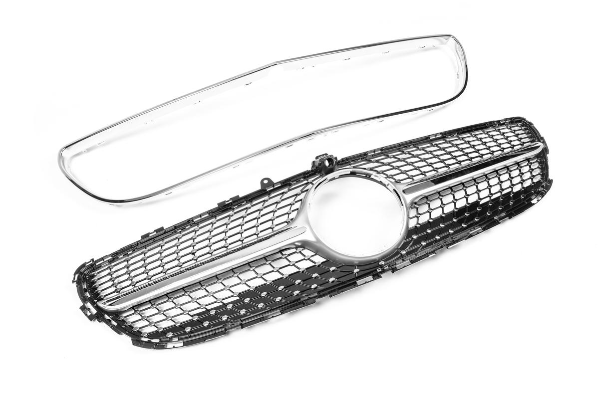 

Передняя решетка 2014-2018 (Diamond Silver) для Mercedes CLS C218