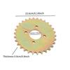ATV Rear Sprocket 30 Tooth 530 Chain Wear Resistant Metal Replacement for 150cc Dirt Bike Mini Motorcycle Go Kart Part