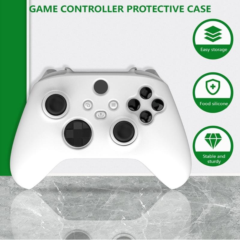 Ergonomic Gamepad Protector ABS Controller Skin Easy Carry Controller Sleeve Stylish Gaming Controller Case for Game