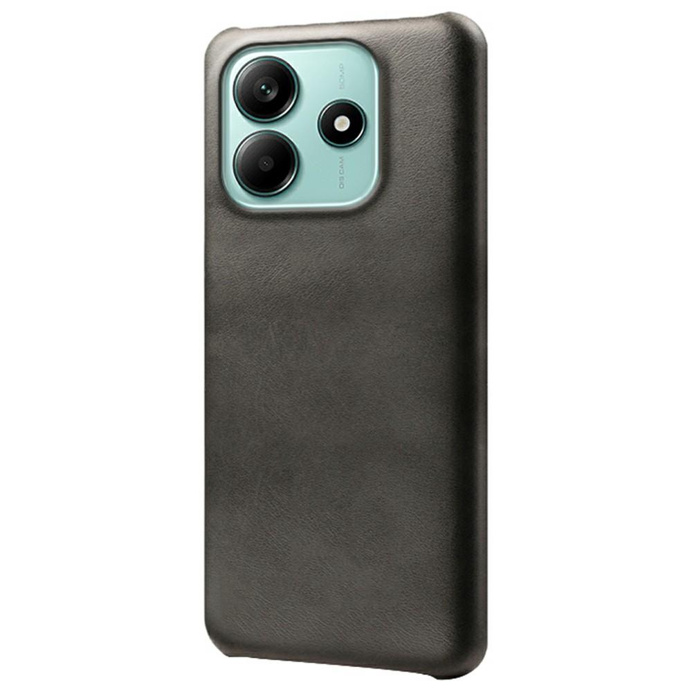 For Xiaomi Redmi Note 14 5G Case Calf Texture PU Leather Hard PC Protective Phone Cover