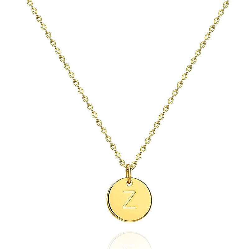 Buy Initial Pendant Necklace 14K Gold 