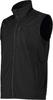 Herrenjacke CMP leichte Softshell-Weste (30A9317) Schwarz