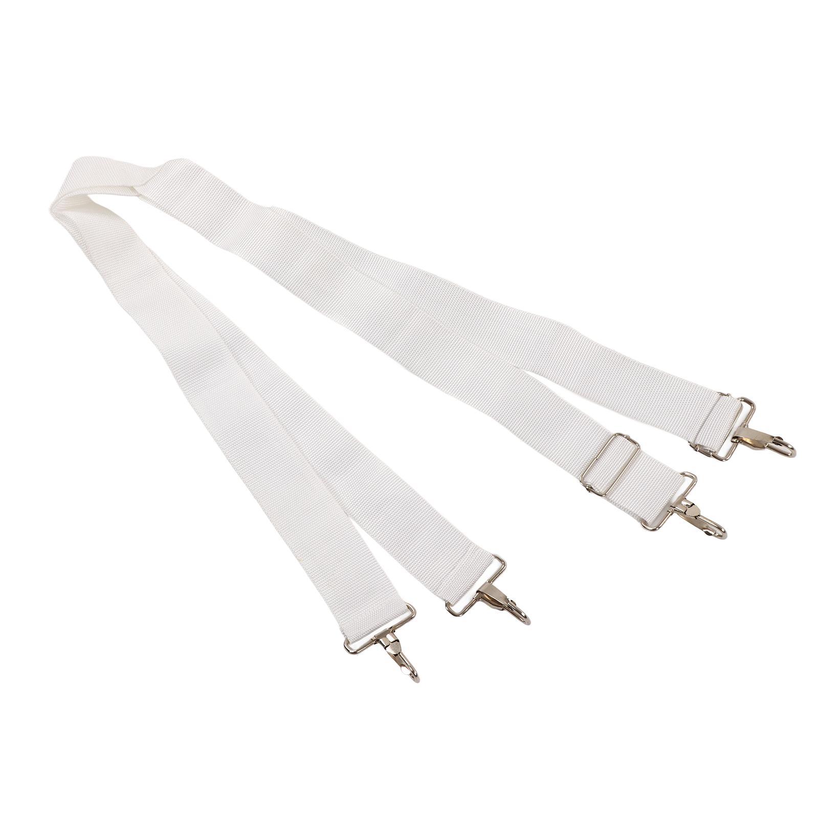 

Ремень для бас-барабана Мягкий нейлоновый эластичный Регулируемый Эргономичный Удобный Двойной плечевой ремень для барабана