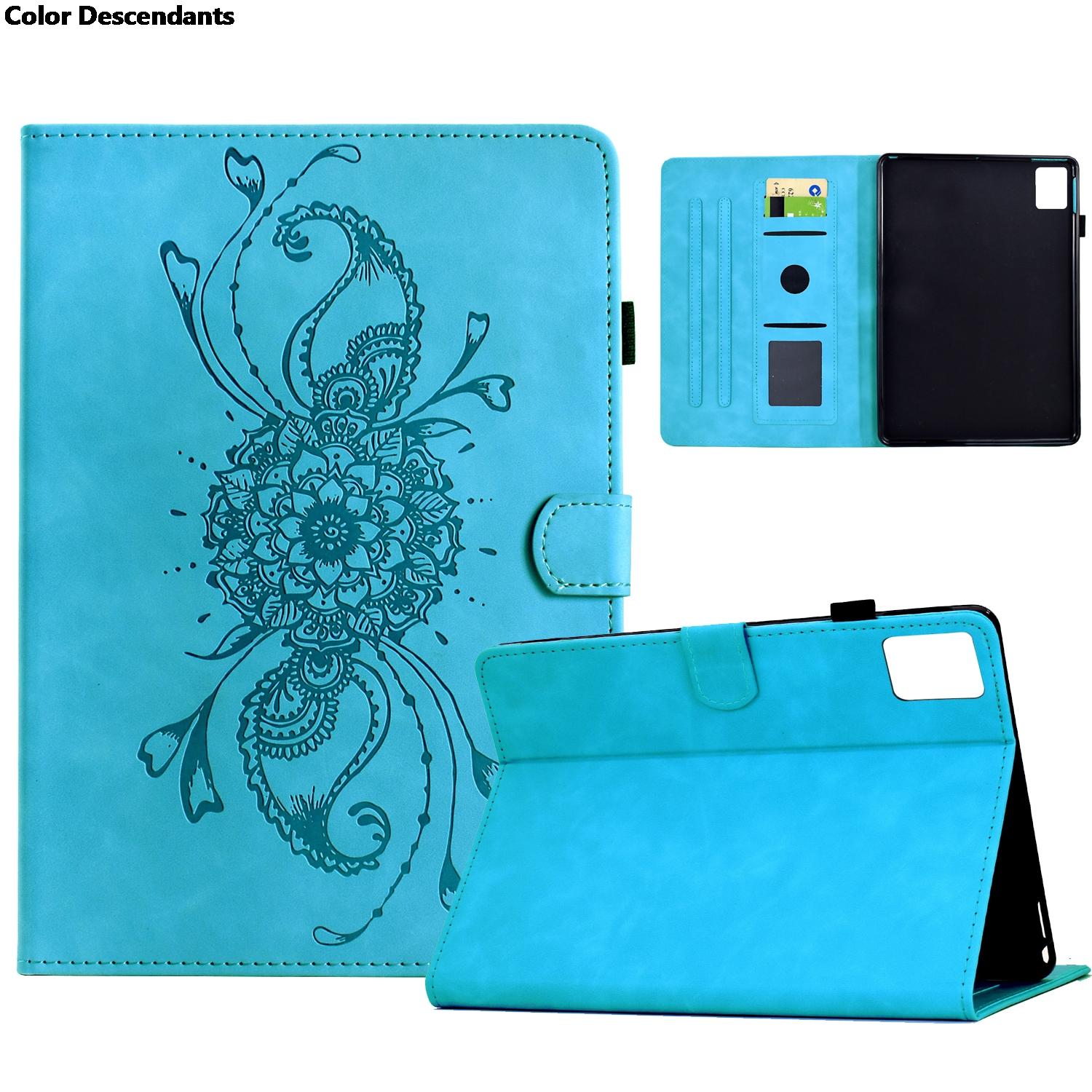 

Funda For Lenovo Xiaoxin Pad 12.1 Cover 2025 Tablet Pad 12.1 inch Case 3D Emboss Beautiful Flower Card Slots Shell XiaoxinPad 12.1 2025 золотой