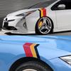 2pcs Car 3 Color Stickers For Opel Astra Corsa ignia Opc Vectra Zafira Grandland Meriva Mokka Crossland X Auto Accessories