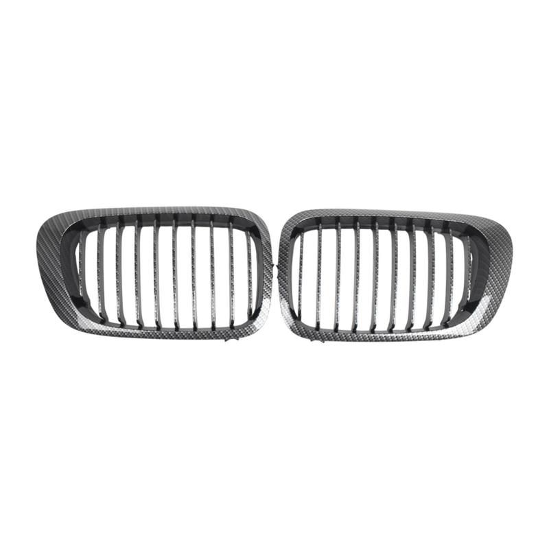 2Pcs Front Kidney Grills High Performance Replacement Exterior Decoration Car Front Grilles for BMW E46 Auto Accessories