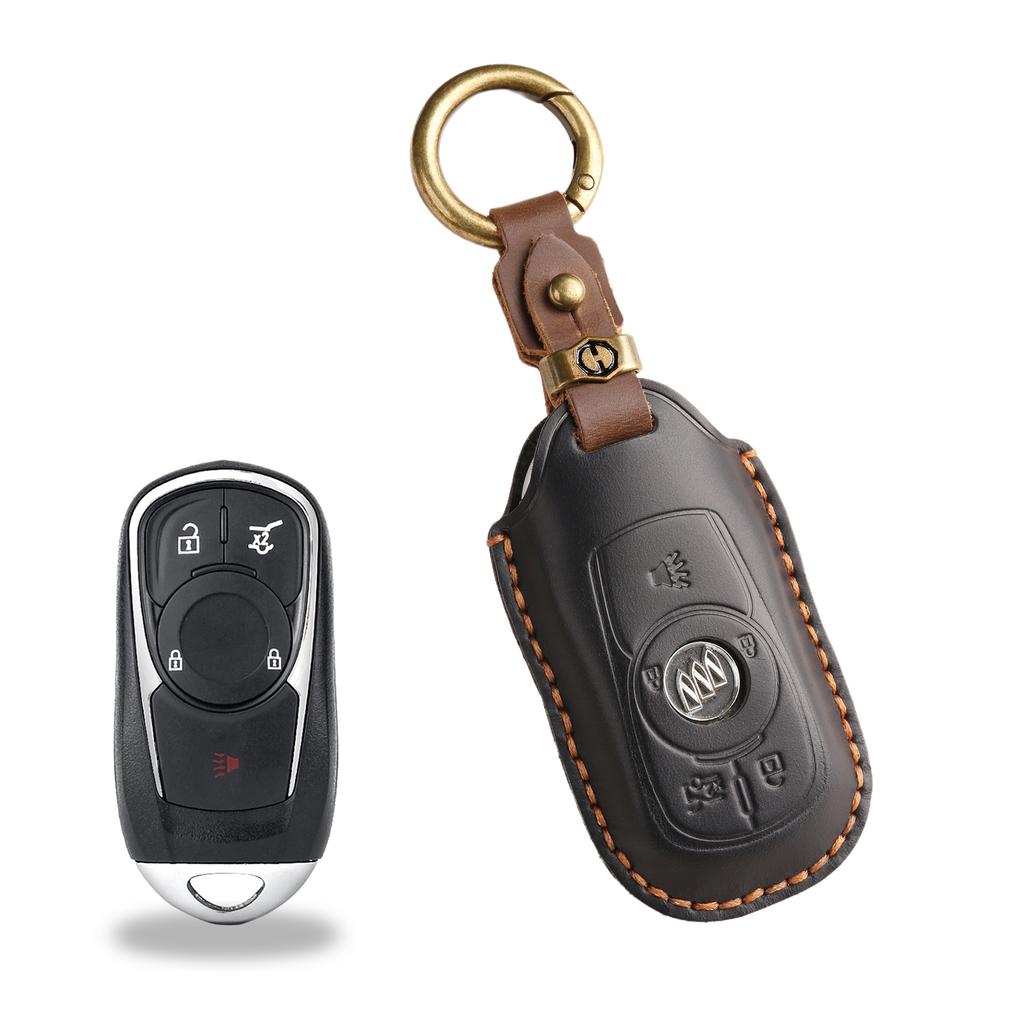 The New Retro Key Cover Is Suitable for Buick Envision Key Bag, Valeant Regal Car Leather Case Buckle.
