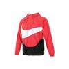 Sportswear Swoosh Contrasting Colors Large Logo Hooded Woven Jacket Red Men's DD5968-657