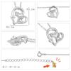 SNOOPY BOX Original Model Snoopy Heart Necklace Official Official Goods [Snoopy] [Limited Included] Women's