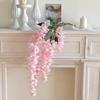 Artificial Wisteria Flower Fake Wisteria Hanging Vine with Long Stem for Tall Vase Home Party Wedding Decor Floral Arrangement