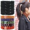 10pcs Fashion Woven Headband Sweet Hair Rope Party Hair Bands  For Women
