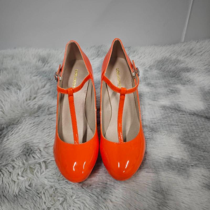 2025 New Autumn Winter Women Pumps 14cm Round Toes T-Strap Platform Wedge High Heels Gladiator Ladies Dress Party Wedding Shoes