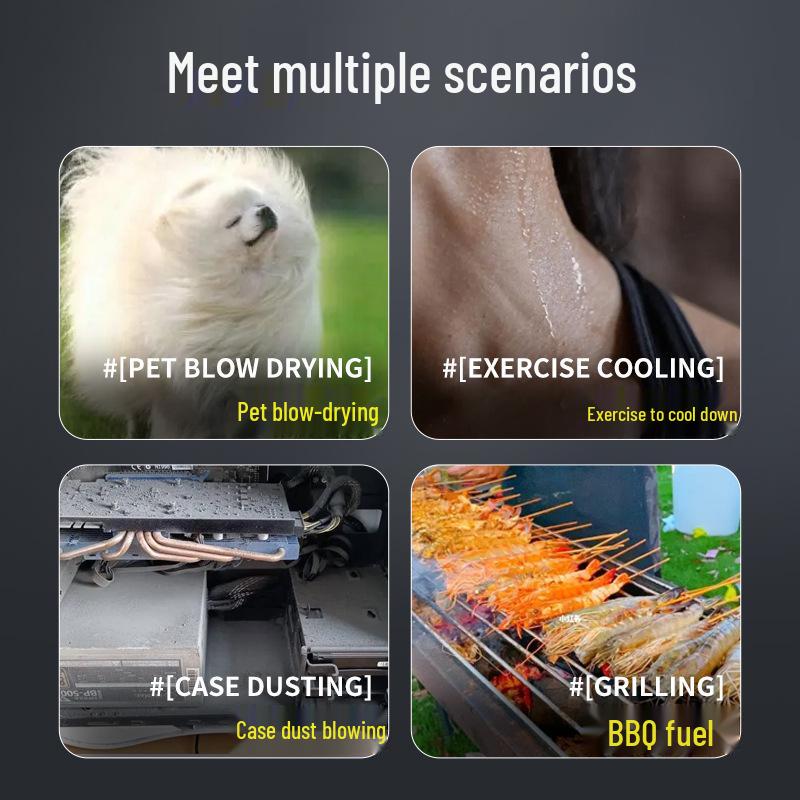 High-Speed 140,000 RPM Outdoor Handheld Blower Fan