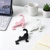 Keychain Display Rack Pegboard Cat Hooks 3D Printed Cute Kitty Easy Install Pegs Decorative Hangers for Craft Room Home Office Desktop Accessory