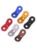 Double-Eye Fixed Outdoor Aluminum Alloy Tent and Canopy Rope Buckle