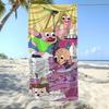 Serviette Drôle Textile Peignoir Plage Séchage Rapide Léger Portable C-ClarenceS-ES Camping Piscine Dessin Animé CTHN Voyage