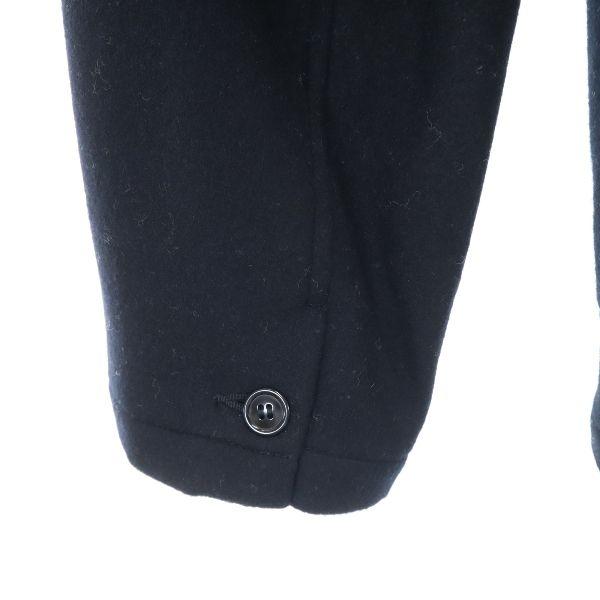 unused Johnbull wool blend Melton Jacket M black Men's Used