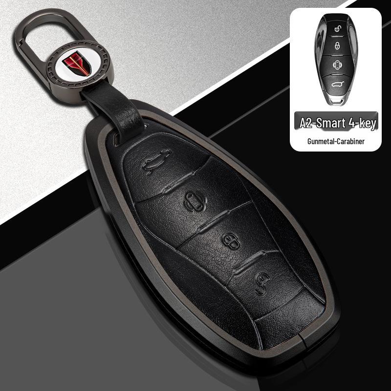 Premium Biao Che Zu Hongqi H5/HS7 Key Case for Men & Women – Full-Cover Protective Bag