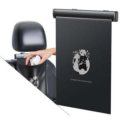 Car Trash Bag Disposable Trash Large Easy Foldable Car Car Seat Back Easy To Organizer, Bag, Waterproof, Capacity, Installation, Accessory, Mount,