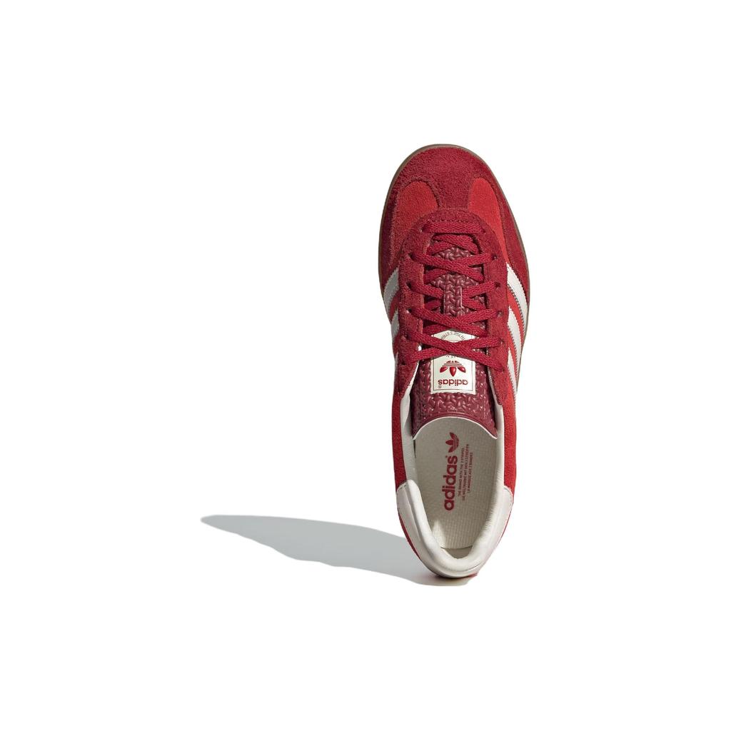 adidas Scarpe da ginnastica Gazelle Indoor Active Maroon Gum Donna Rosso Bianco Sporco IE1051