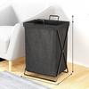 Foldable Laundry Bin With Handles For Dormitory Bathroom Bedroom Use